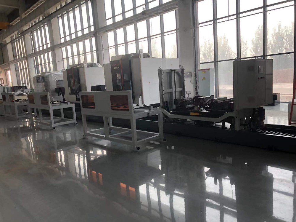 箱体自动化加工生产线（地轨+RGV+货叉）